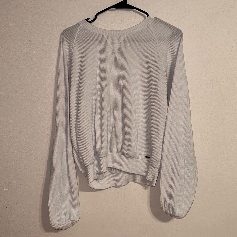 White Hollister Sweater